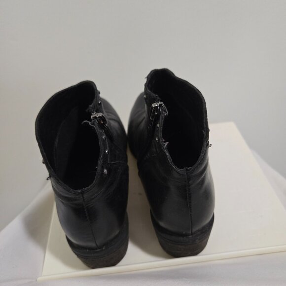 Black ankle boot size 6 - Picture 3 of 4